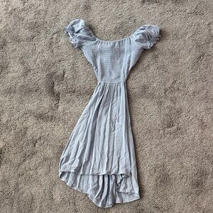 Ocean Drive Light Blue Backless Dress